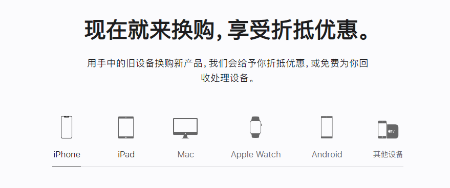 甘孜苹果手机维修分享iPhone以旧换新的去处 