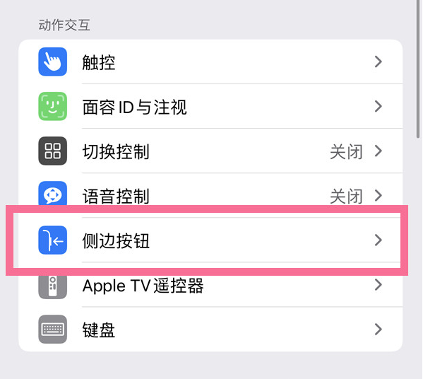 甘孜苹果14维修店分享iPhone14 Plus侧键双击下载功能关闭方法 